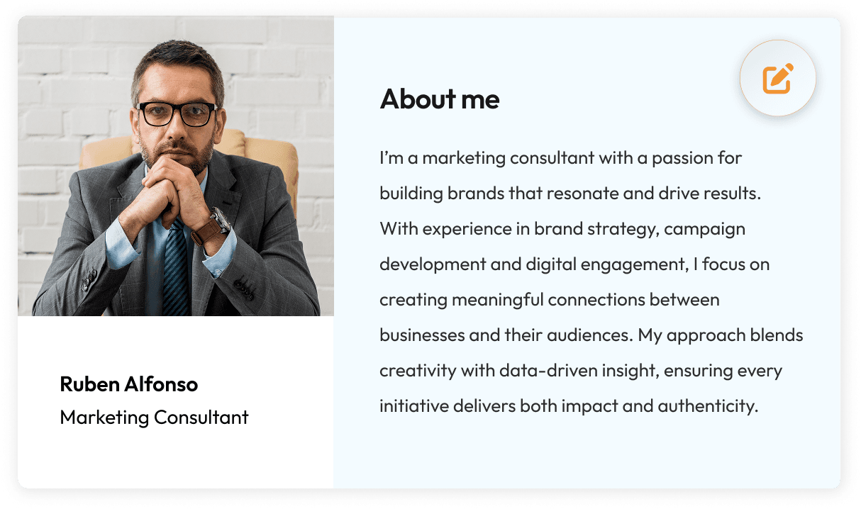 Design your site effortlessly with 20+ templates